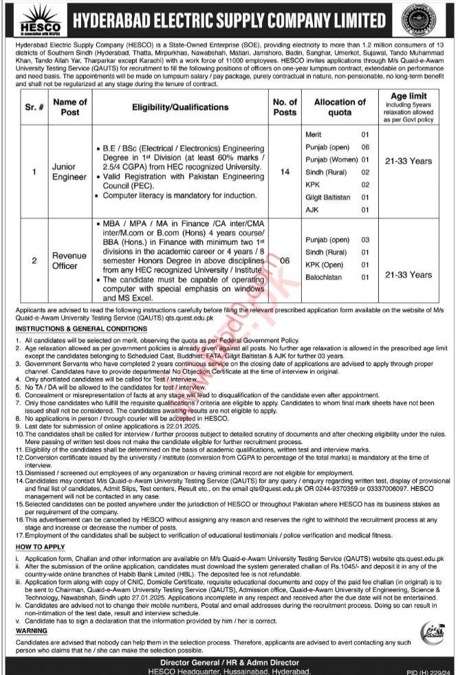 Hyderabad Electric Supply Company HESCO